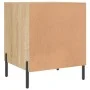 Mesitas noche 2 uds madera ingeniería roble Sonoma 40x40x50 cm de vidaXL, Mesitas de noche - Ref: Foro24-827587, Precio: 55,8...