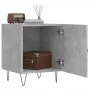 Mesitas noche 2 uds madera ingeniería gris hormigón 40x40x50 cm de vidaXL, Mesitas de noche - Ref: Foro24-827557, Precio: 45,...