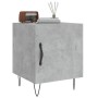 Mesitas noche 2 uds madera ingeniería gris hormigón 40x40x50 cm de vidaXL, Mesitas de noche - Ref: Foro24-827557, Precio: 45,...