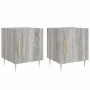 Nightstands 2 units Sonoma gray engineered wood 40x40x50 cm by vidaXL, Nightstands - Ref: Foro24-827545, Price: 65,38 €, Disc...