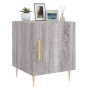 Nachttische 2 Einheiten Sonomagraues Holzwerkstoff 40x40x50 cm von vidaXL, Nachttische - Ref: Foro24-827545, Preis: 66,20 €, ...