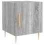 Nightstands 2 units Sonoma gray engineered wood 40x40x50 cm by vidaXL, Nightstands - Ref: Foro24-827545, Price: 65,38 €, Disc...