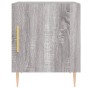 Nachttische 2 Einheiten Sonomagraues Holzwerkstoff 40x40x50 cm von vidaXL, Nachttische - Ref: Foro24-827545, Preis: 66,20 €, ...