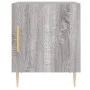 Nightstands 2 units Sonoma gray engineered wood 40x40x50 cm by vidaXL, Nightstands - Ref: Foro24-827545, Price: 65,38 €, Disc...