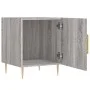 Nightstands 2 units Sonoma gray engineered wood 40x40x50 cm by vidaXL, Nightstands - Ref: Foro24-827545, Price: 65,38 €, Disc...