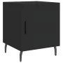 Nachttische 2 Stück Holzwerkstoff schwarz 40x40x50 cm von vidaXL, Nachttische - Ref: Foro24-827599, Preis: 55,22 €, Rabatt: %