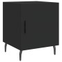 Nachttische 2 Stück Holzwerkstoff schwarz 40x40x50 cm von vidaXL, Nachttische - Ref: Foro24-827599, Preis: 55,72 €, Rabatt: %