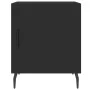 Nachttische 2 Stück Holzwerkstoff schwarz 40x40x50 cm von vidaXL, Nachttische - Ref: Foro24-827599, Preis: 55,22 €, Rabatt: %