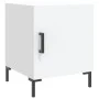 Mesita de noche madera de ingeniería blanco 40x40x50 cm de vidaXL, Mesitas de noche - Ref: Foro24-827564, Precio: 41,99 €, De...