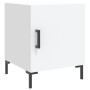 Weißer Nachttisch aus Holzwerkstoff, 40 x 40 x 50 cm von vidaXL, Nachttische - Ref: Foro24-827564, Preis: 42,52 €, Rabatt: %