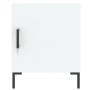 Weißer Nachttisch aus Holzwerkstoff, 40 x 40 x 50 cm von vidaXL, Nachttische - Ref: Foro24-827564, Preis: 42,52 €, Rabatt: %