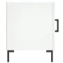 Mesita de noche madera de ingeniería blanco 40x40x50 cm de vidaXL, Mesitas de noche - Ref: Foro24-827564, Precio: 41,99 €, De...