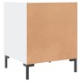 Weißer Nachttisch aus Holzwerkstoff, 40 x 40 x 50 cm von vidaXL, Nachttische - Ref: Foro24-827564, Preis: 42,52 €, Rabatt: %