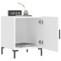Weißer Nachttisch aus Holzwerkstoff, 40 x 40 x 50 cm von vidaXL, Nachttische - Ref: Foro24-827564, Preis: 42,52 €, Rabatt: %