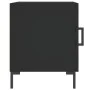 Mesitas de noche 2 uds madera de ingeniería negro 40x40x50 cm de vidaXL, Mesitas de noche - Ref: Foro24-827567, Precio: 53,65...