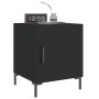 Nachttische 2 Stück Holzwerkstoff schwarz 40x40x50 cm von vidaXL, Nachttische - Ref: Foro24-827567, Preis: 54,20 €, Rabatt: %
