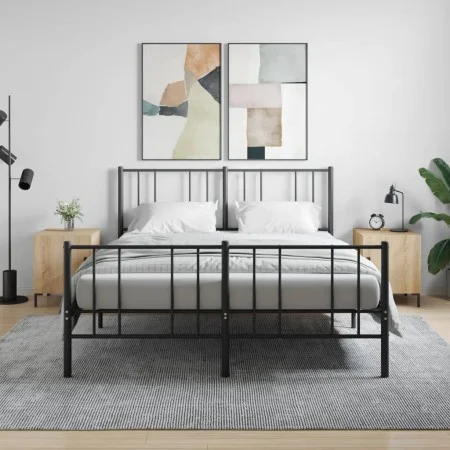 Nachttische, 2 Stück, Holzwerkstoff, Sonoma-Eiche, 40 x 40 x 50 cm von vidaXL, Nachttische - Ref: Foro24-827571, Preis: 51,90...