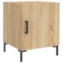 Nightstands 2 pcs engineered wood Sonoma oak 40x40x50 cm by vidaXL, Nightstands - Ref: Foro24-827571, Price: 51,90 €, Discoun...