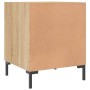 Nightstands 2 pcs engineered wood Sonoma oak 40x40x50 cm by vidaXL, Nightstands - Ref: Foro24-827571, Price: 52,37 €, Discoun...