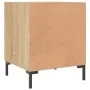 Nightstands 2 pcs engineered wood Sonoma oak 40x40x50 cm by vidaXL, Nightstands - Ref: Foro24-827571, Price: 51,90 €, Discoun...