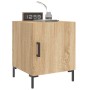 Nightstands 2 pcs engineered wood Sonoma oak 40x40x50 cm by vidaXL, Nightstands - Ref: Foro24-827571, Price: 52,37 €, Discoun...