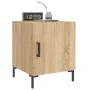Nightstands 2 pcs engineered wood Sonoma oak 40x40x50 cm by vidaXL, Nightstands - Ref: Foro24-827571, Price: 51,90 €, Discoun...