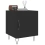 Schwarzer Nachttisch aus Holzwerkstoff, 40 x 40 x 50 cm von vidaXL, Nachttische - Ref: Foro24-827550, Preis: 37,85 €, Rabatt: %