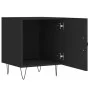 Schwarzer Nachttisch aus Holzwerkstoff, 40 x 40 x 50 cm von vidaXL, Nachttische - Ref: Foro24-827550, Preis: 37,85 €, Rabatt: %