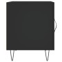Black engineered wood nightstand 40x40x50 cm by vidaXL, Nightstands - Ref: Foro24-827550, Price: 38,32 €, Discount: %