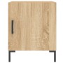 Sonoma oak engineered wood bedside table 40x40x50 cm by vidaXL, Nightstands - Ref: Foro24-827570, Price: 41,20 €, Discount: %