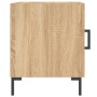 Sonoma oak engineered wood bedside table 40x40x50 cm by vidaXL, Nightstands - Ref: Foro24-827570, Price: 41,20 €, Discount: %