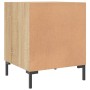 Sonoma oak engineered wood bedside table 40x40x50 cm by vidaXL, Nightstands - Ref: Foro24-827570, Price: 41,20 €, Discount: %