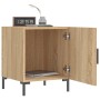 Sonoma oak engineered wood bedside table 40x40x50 cm by vidaXL, Nightstands - Ref: Foro24-827570, Price: 41,20 €, Discount: %