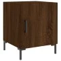 Mesitas noche 2 uds madera ingeniería marrón roble 40x40x50 cm de vidaXL, Mesitas de noche - Ref: Foro24-827579, Precio: 53,2...