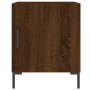 Nachttische, 2 Stück, Eichenbraun, Holzwerkstoff, 40 x 40 x 50 cm von vidaXL, Nachttische - Ref: Foro24-827579, Preis: 53,72 ...