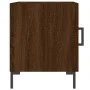 Mesitas noche 2 uds madera ingeniería marrón roble 40x40x50 cm de vidaXL, Mesitas de noche - Ref: Foro24-827579, Precio: 53,2...