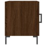 Nachttische, 2 Stück, Eichenbraun, Holzwerkstoff, 40 x 40 x 50 cm von vidaXL, Nachttische - Ref: Foro24-827579, Preis: 53,72 ...