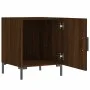Mesitas noche 2 uds madera ingeniería marrón roble 40x40x50 cm de vidaXL, Mesitas de noche - Ref: Foro24-827579, Precio: 53,2...
