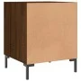 Mesitas noche 2 uds madera ingeniería marrón roble 40x40x50 cm de vidaXL, Mesitas de noche - Ref: Foro24-827579, Precio: 53,2...