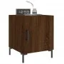 Mesitas noche 2 uds madera ingeniería marrón roble 40x40x50 cm de vidaXL, Mesitas de noche - Ref: Foro24-827579, Precio: 53,2...