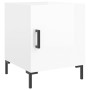 Nightstands 2 pcs glossy white engineered wood 40x40x50 cm by vidaXL, Nightstands - Ref: Foro24-827569, Price: 77,56 €, Disco...