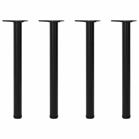 Patas de mesa ajustables en 4 alturas negro 710 mm en Patas para mesas | Comprar online en Foro24