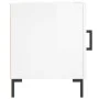 Nightstands 2 pcs glossy white engineered wood 40x40x50 cm by vidaXL, Nightstands - Ref: Foro24-827569, Price: 76,59 €, Disco...