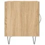 Nightstands 2 pcs engineered wood Sonoma oak 40x40x50 cm by vidaXL, Nightstands - Ref: Foro24-827555, Price: 45,47 €, Discoun...