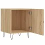 Mesitas noche 2 uds madera ingeniería roble Sonoma 40x40x50 cm de vidaXL, Mesitas de noche - Ref: Foro24-827555, Precio: 45,5...