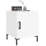Nachttische 2 Stück glänzend weißes Holzwerkstoff 40x40x50 cm von vidaXL, Nachttische - Ref: Foro24-827569, Preis: 77,56 €, R...