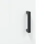 Mesitas noche 2 uds madera ingeniería blanco brillo 40x40x50 cm de vidaXL, Mesitas de noche - Ref: Foro24-827569, Precio: 76,...