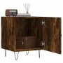 Nightstands 2 pcs engineered wood smoked oak 40x40x50 cm by vidaXL, Nightstands - Ref: Foro24-827559, Price: 45,46 €, Discoun...