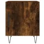 Nightstands 2 pcs engineered wood smoked oak 40x40x50 cm by vidaXL, Nightstands - Ref: Foro24-827559, Price: 45,46 €, Discoun...