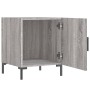 Bedside tables 2 units engineered wood gray Sonoma 40x40x50 cm by vidaXL, Nightstands - Ref: Foro24-827577, Price: 72,82 €, D...
